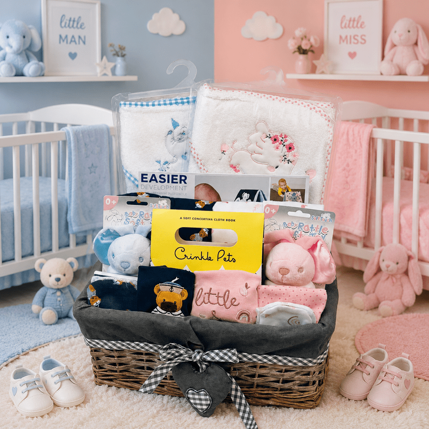 Twins Mixed Luxury Baby Hamper - Large | Hampers by Lauren