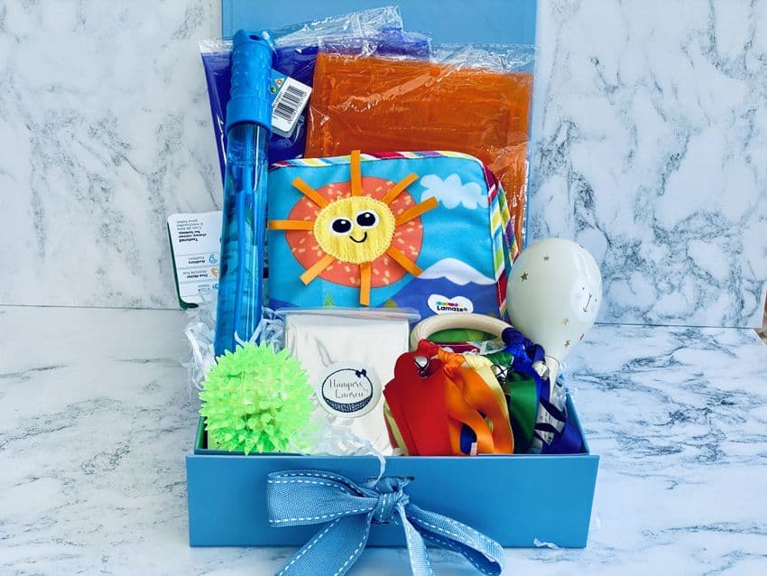 Ultimate Baby Development Sensory Box | Hampers by Lauren