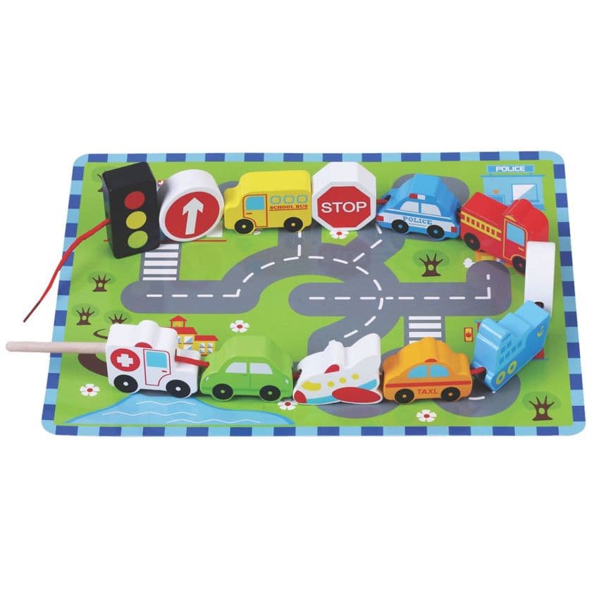 Vehicle Lacing Game | Hampers by Lauren