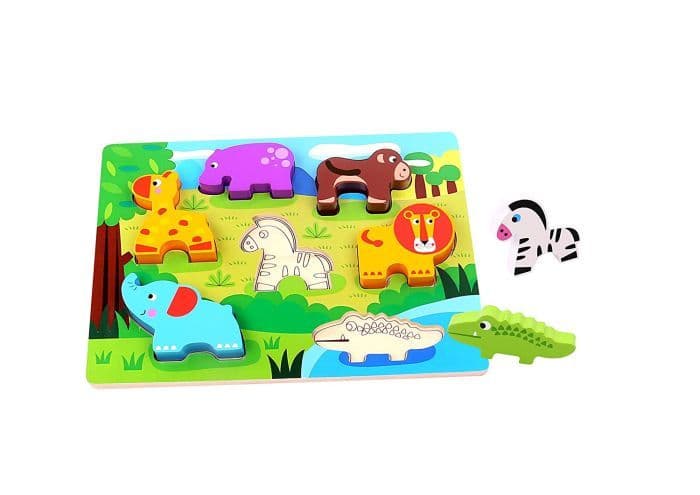 Wooden Chunky Animal Puzzle | Hampers by Lauren