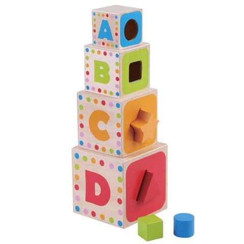 Wooden Stacking Blocks - Jumini
