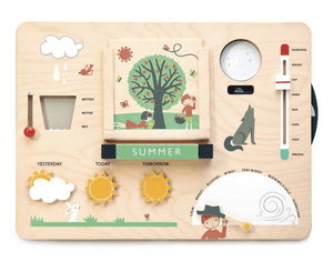 Wooden Weather Watch Board