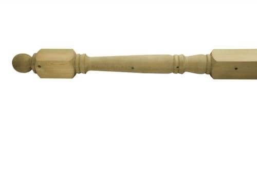1.2m Turned Newell Post