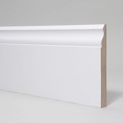 18mm Ogee Primed MDF Skirting