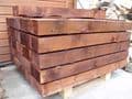 Monkroyds - 200x100mm Brown Tanalised Garden Sleepers - 1.2m, 2,4m, 3.0m
