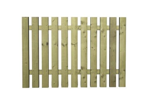Clearance 50% off - Economy Single Sided Paling Fence Panel