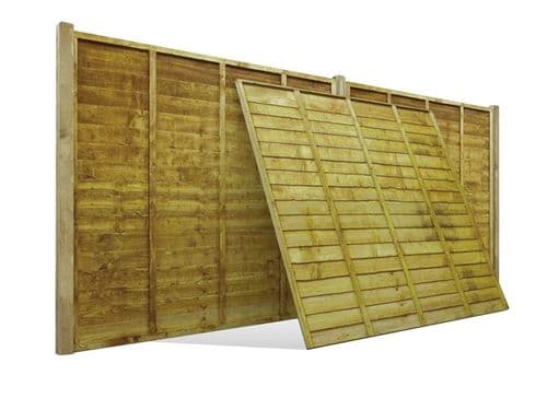Clearance 50% Off - Overlap Fence Panels