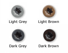Colour Match Composite Deck Screws