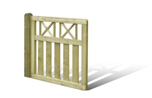 Elite Cross Top Garden Gate