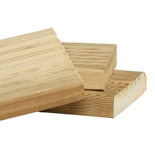 European Redwood Dual Decking Board - 32x150mm (28x145) - Wider