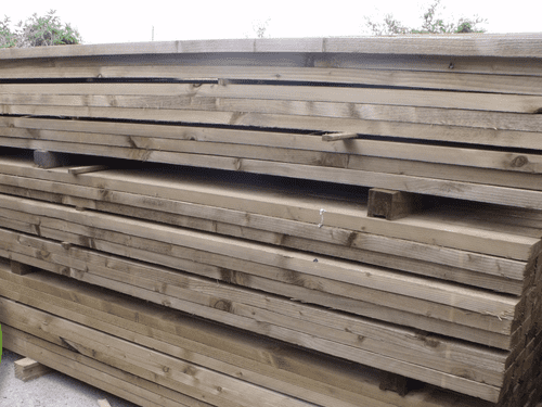 Fencing Rails 88x38mm