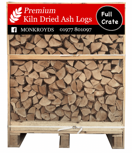 Full Crate Kiln Dried ASH Logs