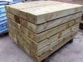 Green Tanalised Sleepers 200x100mm - PALLET DEALS