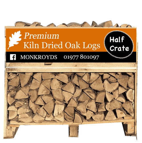 Half Crate Kiln Dried OAK Logs
