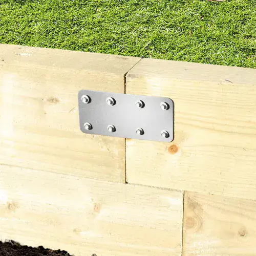 Internal Sleeper Straight Flat Support Plate