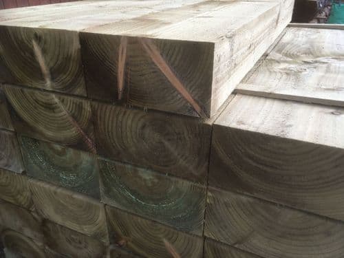 Jumbo Green Tanalised Sleeper 245x120