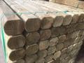Mini Planed Log Green Tanalised Sleeper 120x100mm - PALLET DEALS