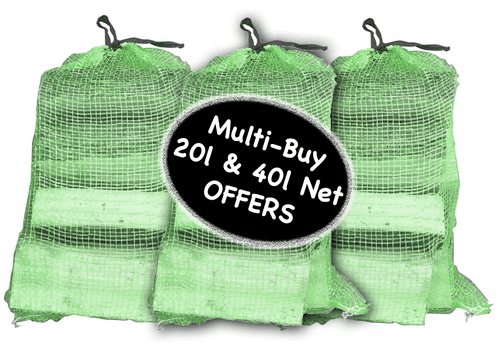 Multi-Buy Offers - Kiln Dried Birch Logs 20l & 40l Nets