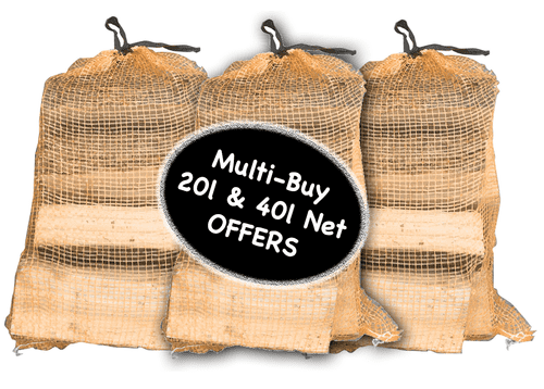 Multi-Buy Offers - Kiln Dried OAK Logs 20l & 40l Nets