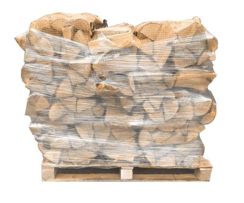 Pallet Deal - 60 x 20l Nets - Kiln Dried Oak Logs