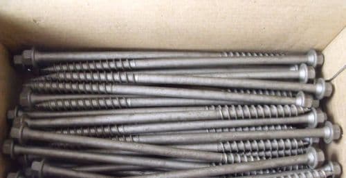 Sleeper Screws Hex Head - 150mm