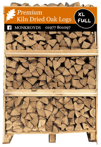 XL Full Crate Kiln Dried OAK Logs