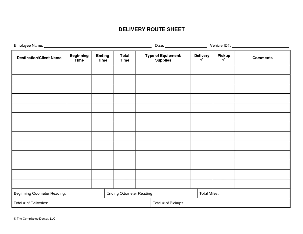 Driver Daily Timesheet driver-daily-timesheet