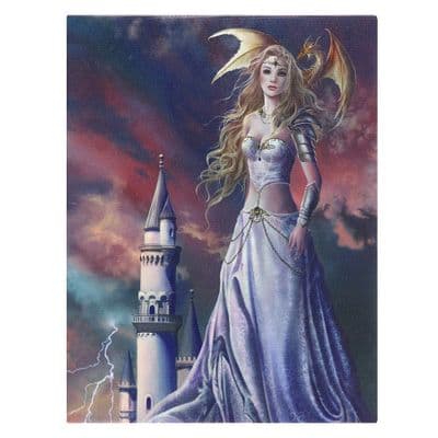 19X25CM ASIRIA SPARK CANVAS PLAQUE BY NENE THOMAS