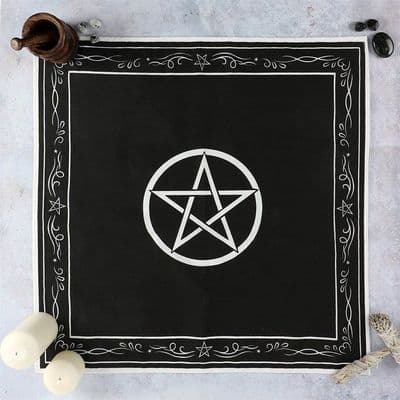 70CM X 70CM PENTAGRAM ALTAR CLOTH