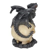 BLACK DRAGON INCENSE CONE BURNER BY ANNE STOKES