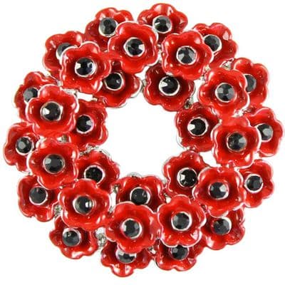 Brooch Large Wreath 30mm