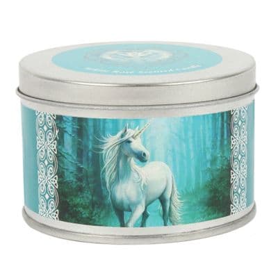 FOREST UNICORN CANDLE BY ANNE STOKES