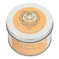 GLIMPSE OF A UNICORN CANDLE BY ANNE STOKES