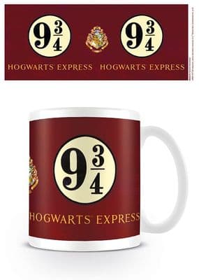 HARRY POTTER PLATFORM 9 3/4 MUG