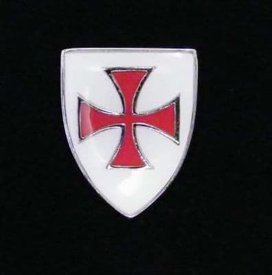 Knights Templar Shield Badge/Brooch - BR0766