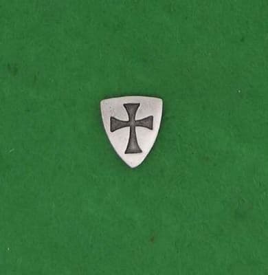 Knights Templar Shield Pin Badge - LP0699