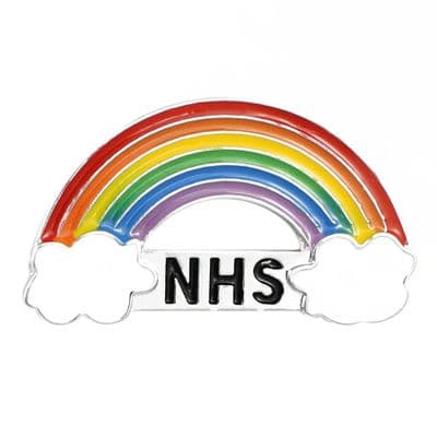 NHS Rainbow Badge/Brooch