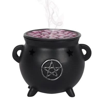 PENTAGRAM CAULDRON INCENSE CONE HOLDER