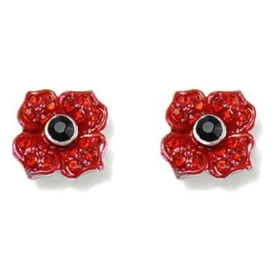 Poppy Stud Earrings 10mm