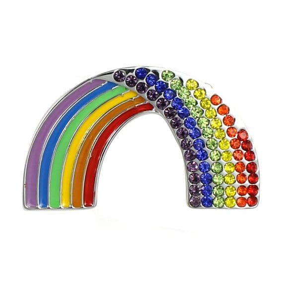 Rainbow Badge/Brooch