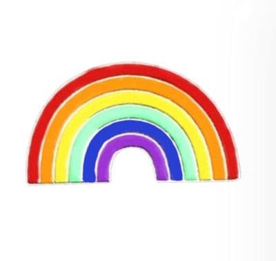 Rainbow Flag Rainbow Pin Badge