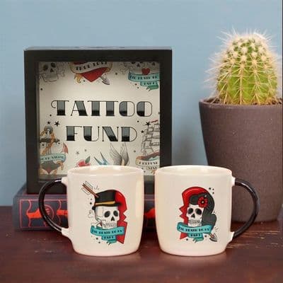 RETRO TATTOO FUND MONEY BOX