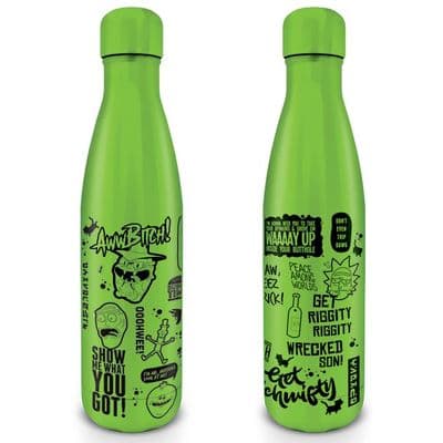 Rick and Morty (Quotes)  Metal Drinks Bottle