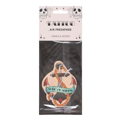 TATTOO ANCHOR VANILLA SCENTED AIR FRESHENER