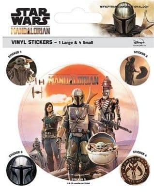 The Mandalorian (Legacy) Vinyl Stickers