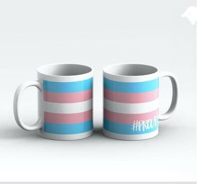Transgender Pride Flag #PROUD Mug