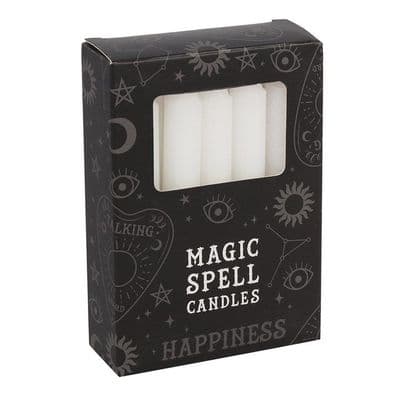 WHITE 'HAPPINESS' SPELL CANDLES