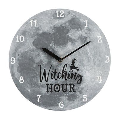 WITCHING HOUR MOON CLOCK