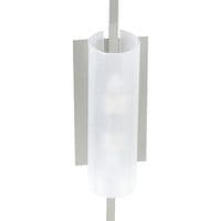Anderson On Linear Bar 6 Light G9 Satin Chrome/Opal & Frosted Glass