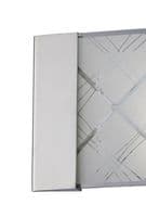 Angus Wall Lamp 2 Light E14 Polished Chrome and Glass